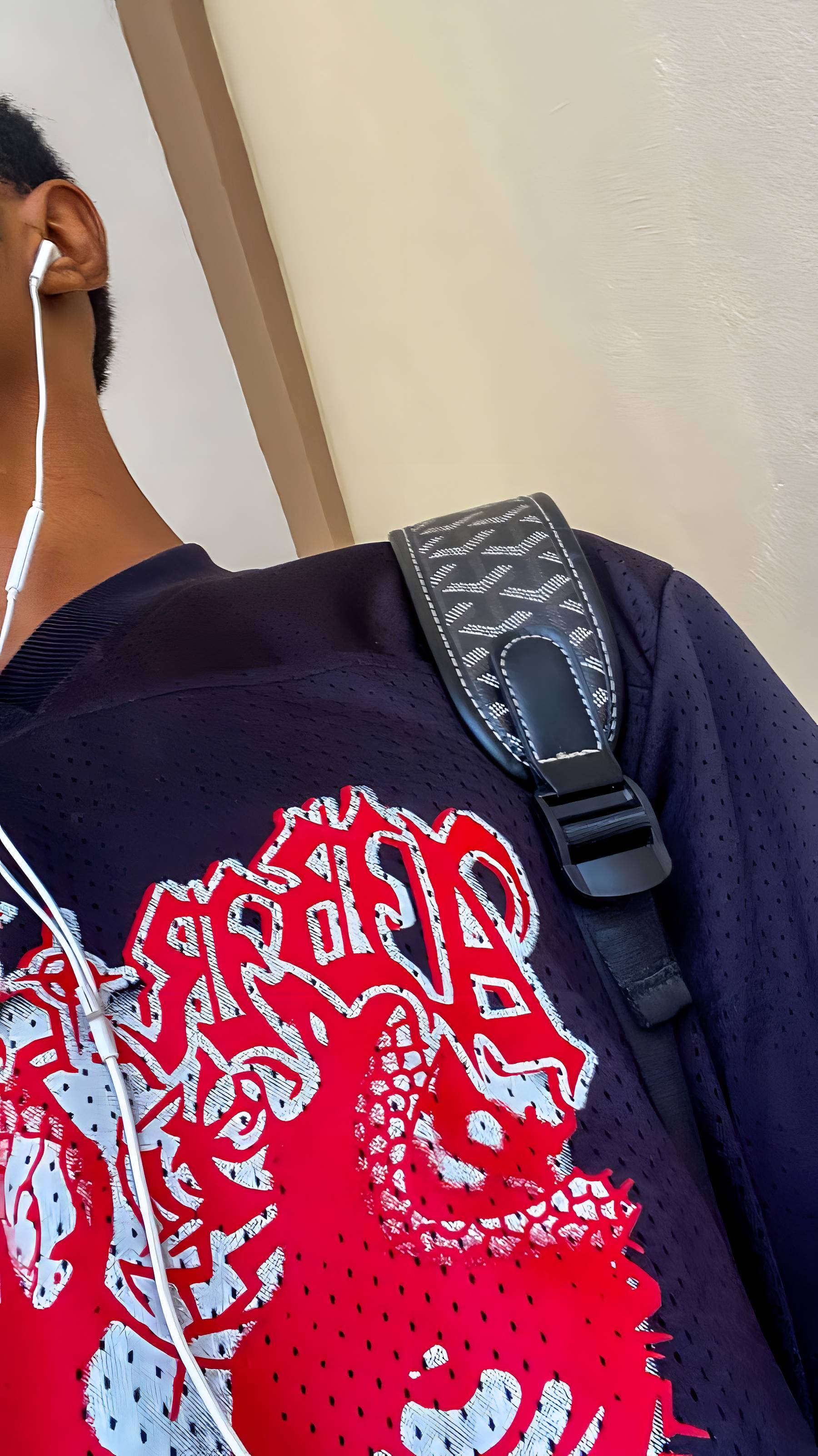Casual photo with backpack